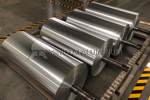 Self adhesive aluminum foil